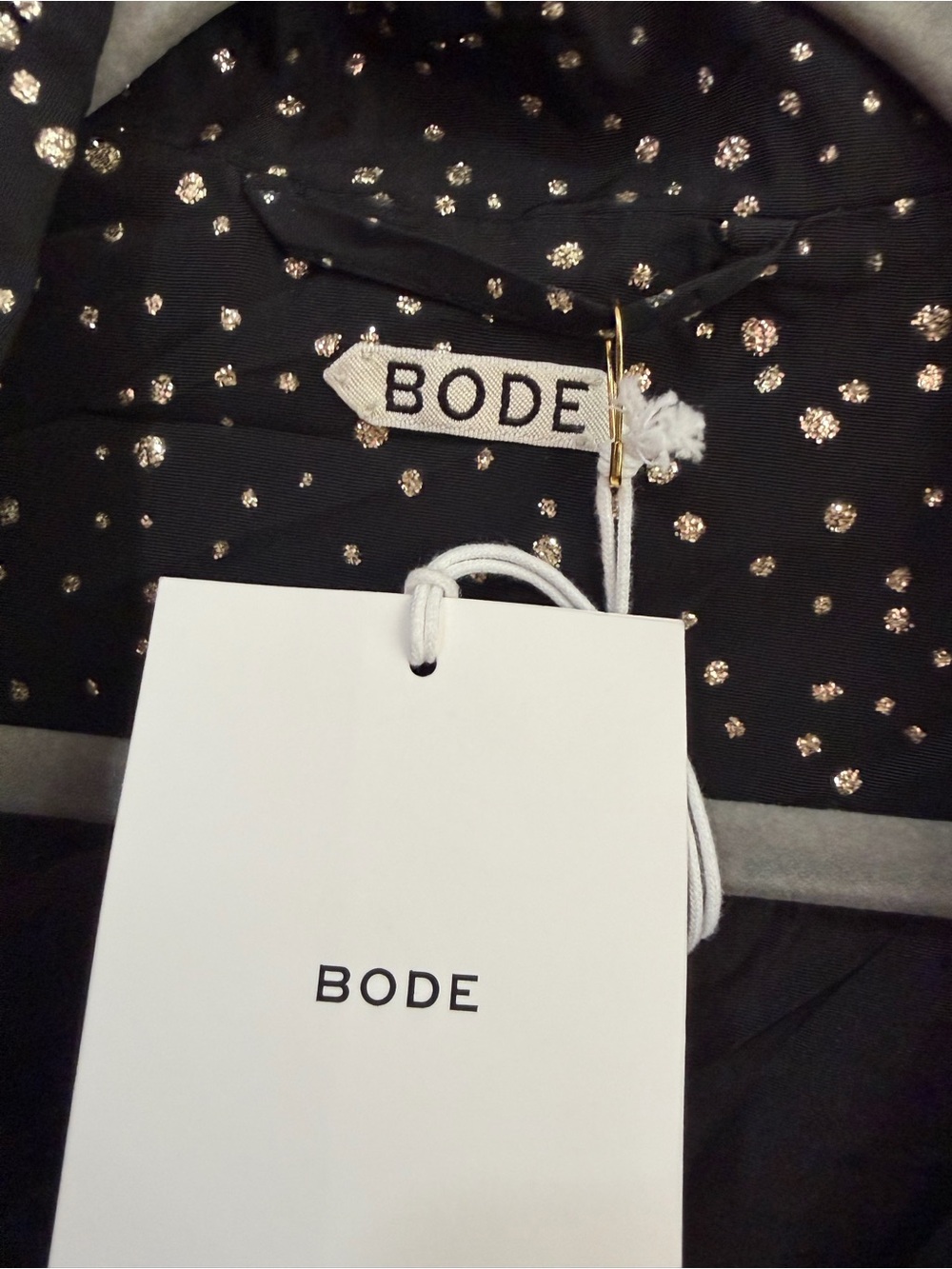 BNWT BODE Glitter Shirt Large - Picture 6 of 10